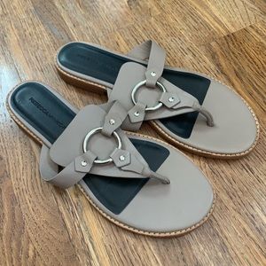 Rebecca Minkoff Sheena leather thong sandal, 8.5